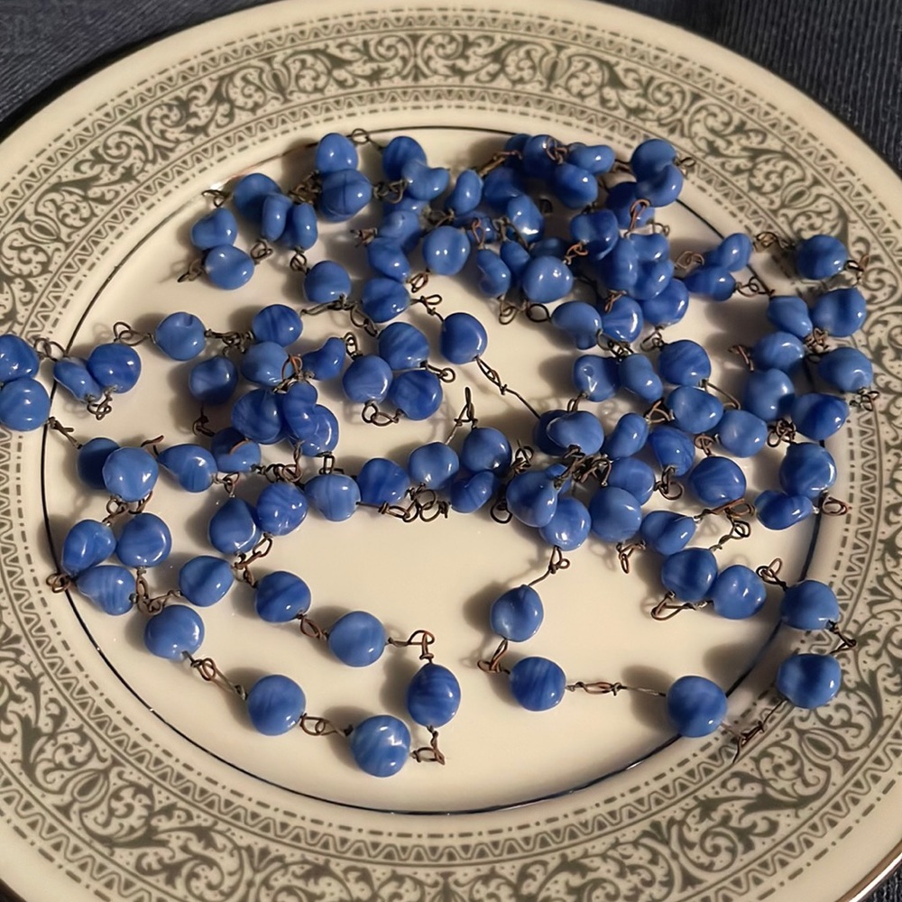 Vintage Blue Necklace